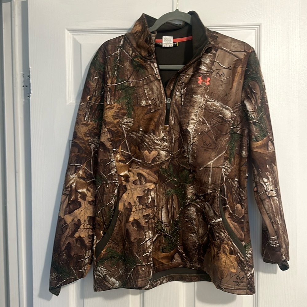 Under armour quarter zip hunting jacket